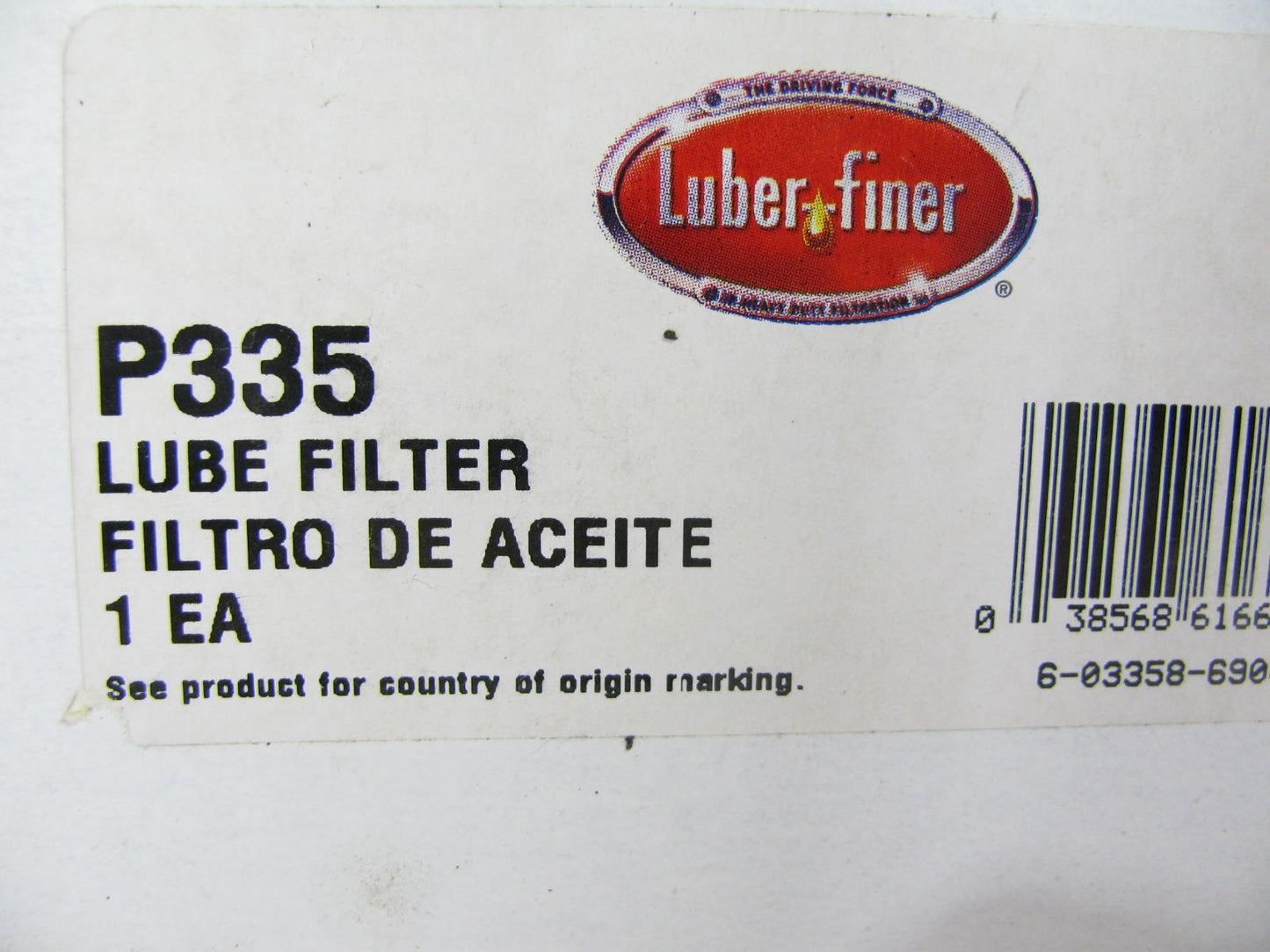 (4) Luberfiner P335 Oil Filter Replaces CH335PL L30135 1151 LF328 LF563 P553335