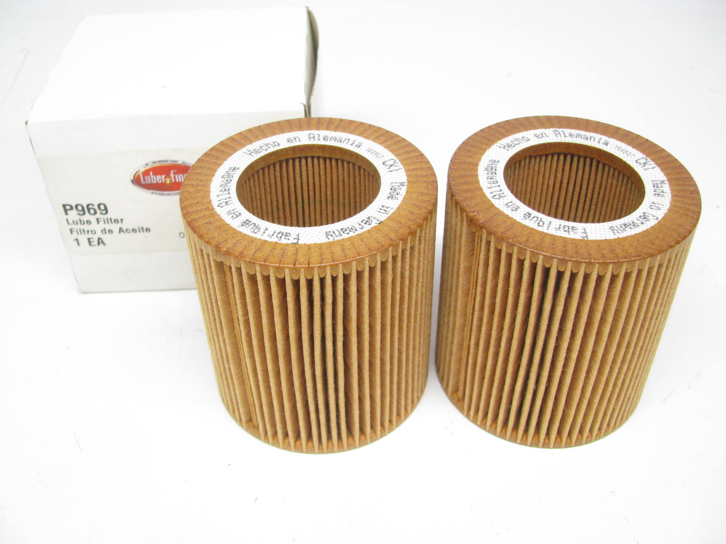 (2) Luberfiner P969 Motorcycle Oil Filter Replaces 61857327 PF461G CH10075