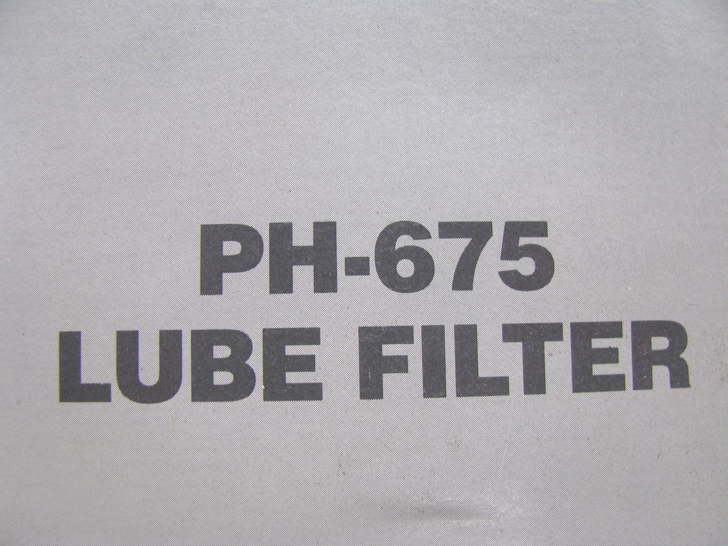 Luberfiner PH-675 Oil Filter Replaces PH3735 51784 L40106 LF361 LF797 P779200