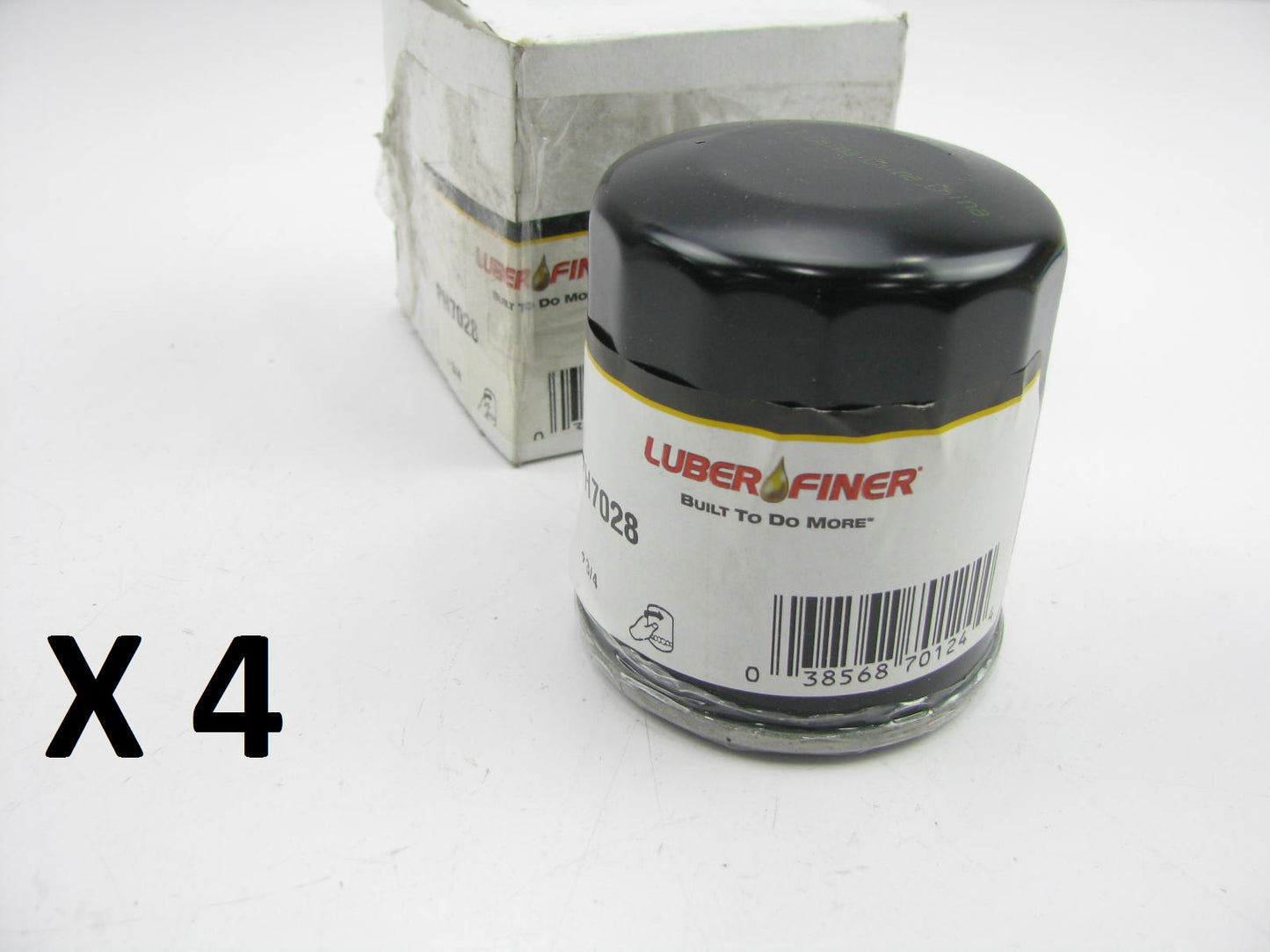 (4) Luberfiner PH7028 Engine Oil Filters - ONE PACK OF 4 FILTERS