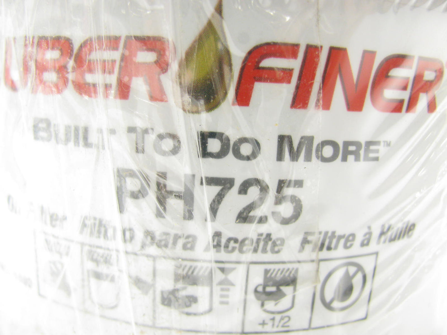 (2) Luberfiner PH725 Oil Filters Replaces 51759 L44444 1758 LF430 LF680 HF6125