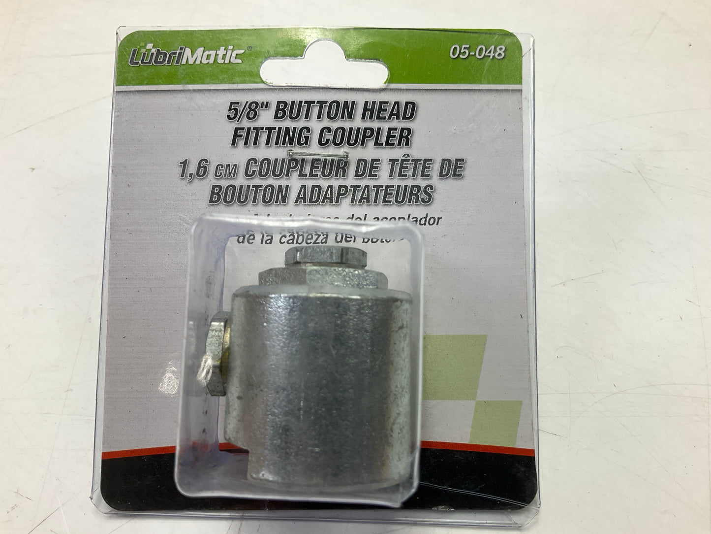 LubriMatic 05-048 5/8'' Button Head Grease Gun Coupler