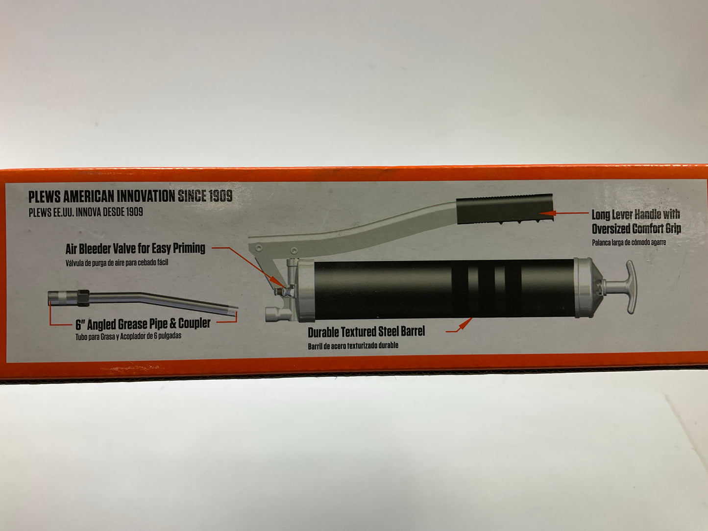 Lubrimatic 30-801 Standard Duty Lever Style Grease Gun With Speed Threads