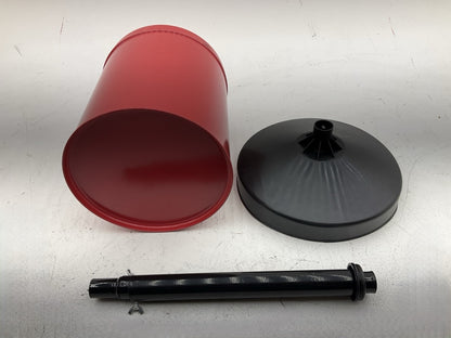 Lubrimatic 75-837 5 Gallon Oil Catch Drain Pan - 40.5''-60'' Lift , 13.5'' Funnel