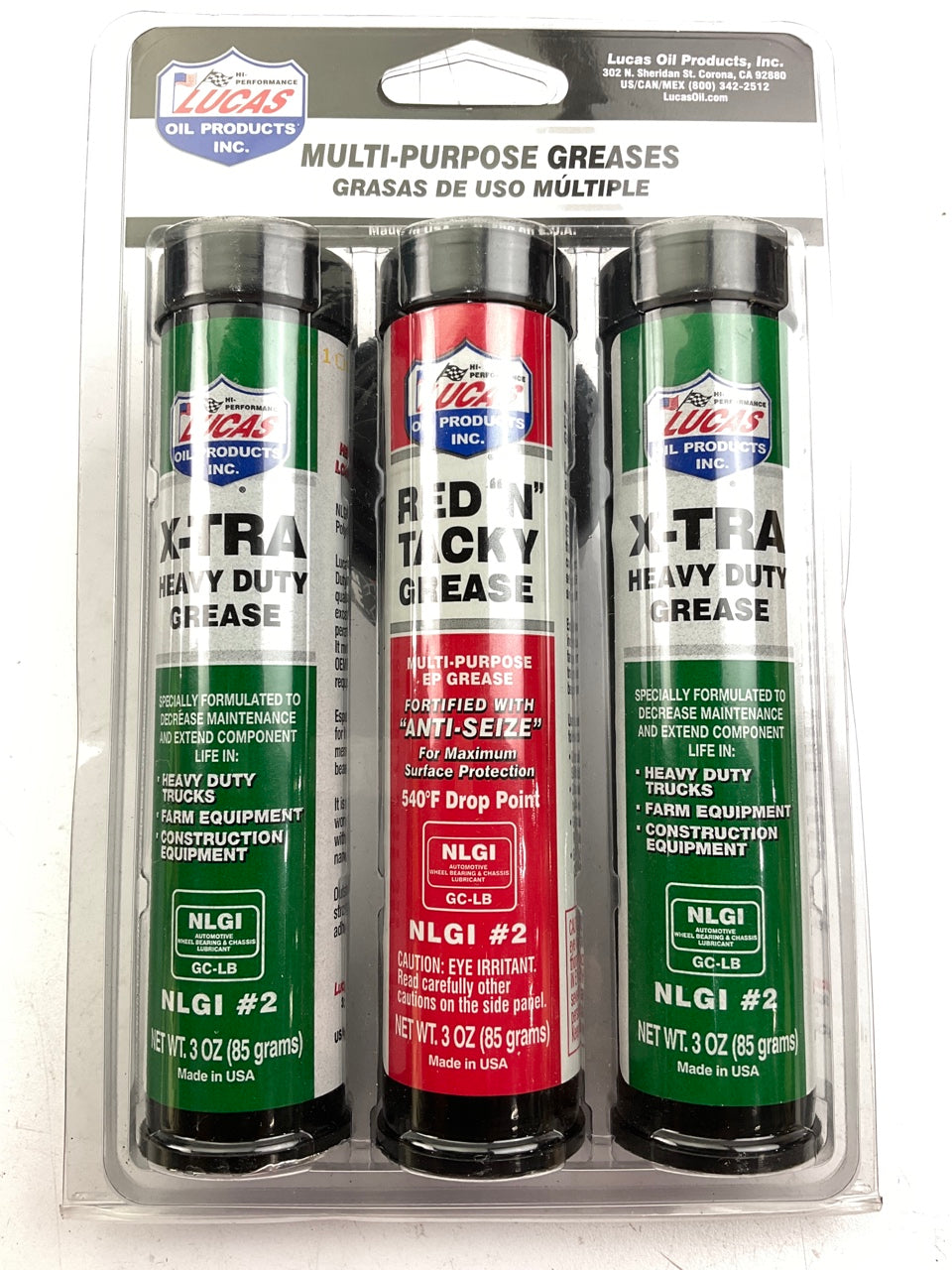 Lucas Oil 10315 X-TRA Heavy Duty Grease Pack