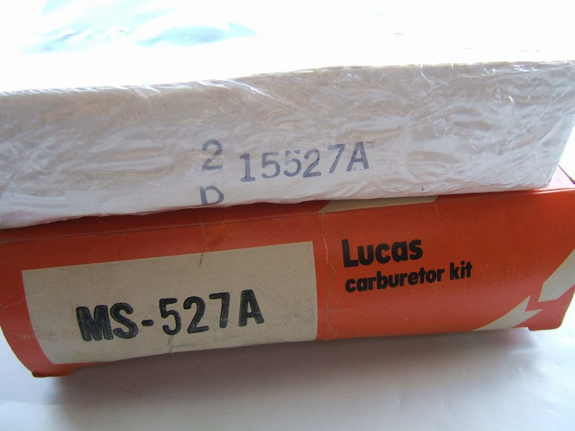 Lucas MS-527A Carburetor Repair Rebuild Kit - 1970-1973 TOYOTA COROLLA 1.2L 1200