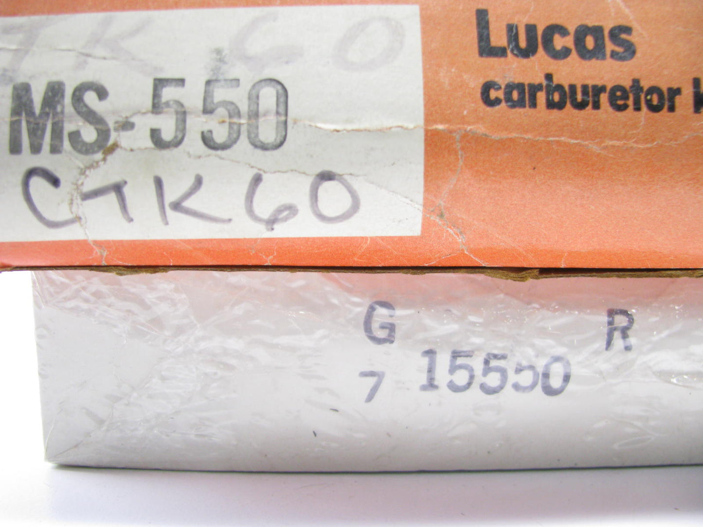 Lucas MS-550 Carburetor Rebuild Kit For 1970-1973 Toyota Corolla