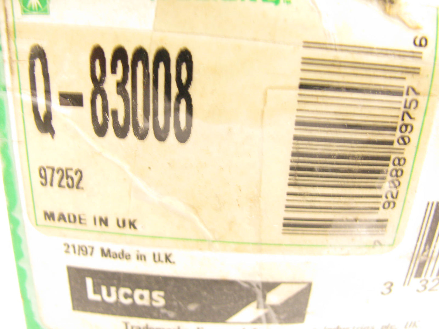 Lucas Q-83008 Clutch Master Cylinder For 1984-1985 Jeep Cherokee, Wagoneer
