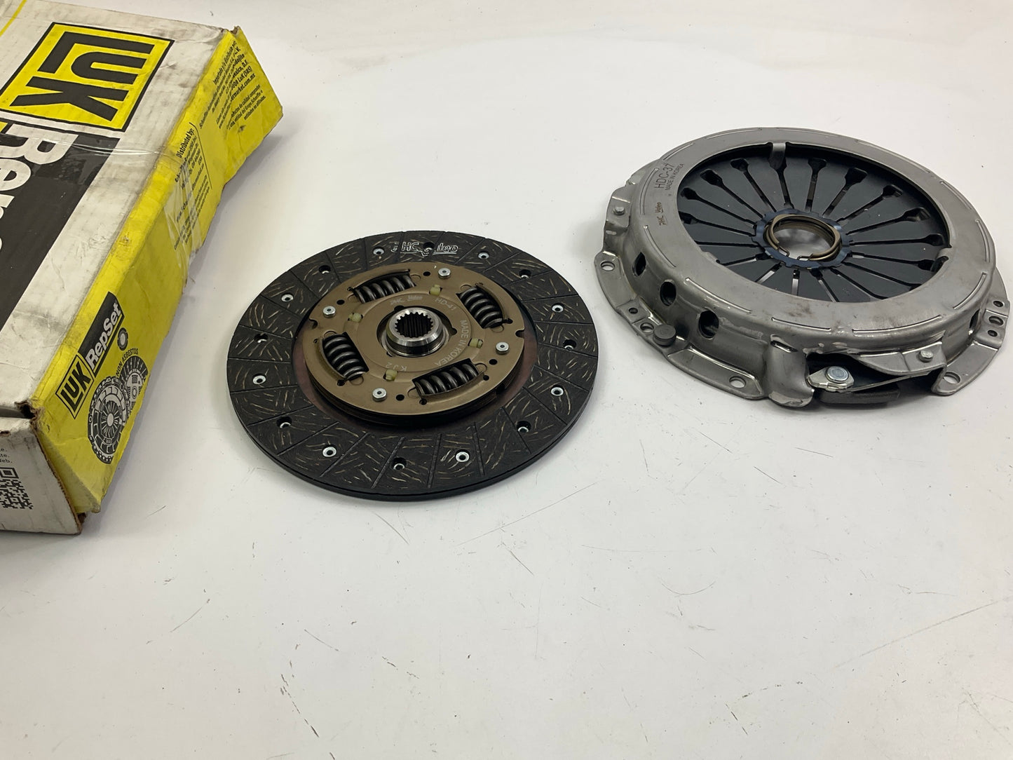 Clutch Pressure Plate + Clutch Disc Only, As Shown, LUK 05-087 Clutch Kit