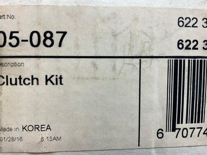 Clutch Pressure Plate + Clutch Disc Only, As Shown, LUK 05-087 Clutch Kit