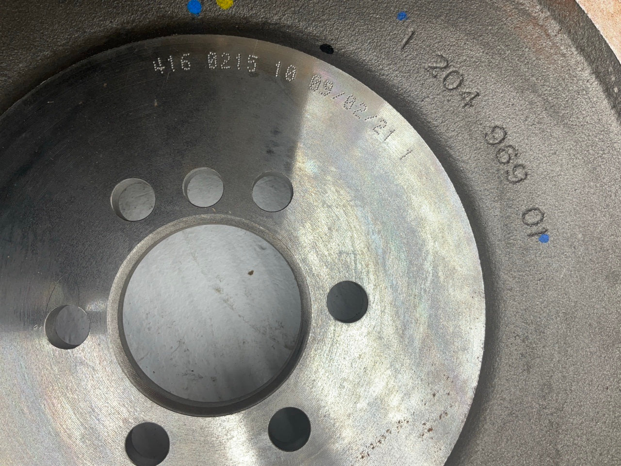 HAS SOME SURFACE RUST - SEE ACTUAL PHOTOS - LUK LFW191 Flywheel