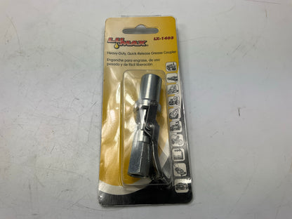 LuMax LX-1403 Heavy Duty Quick-Release Grease Coupler 15,000 PSI 1/8'' NPT