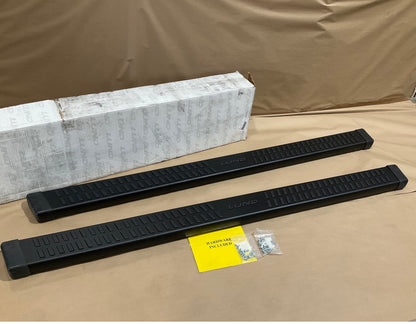 Lund 220087 Universal Black Running Side Step Bars 7' X 6-1/2''