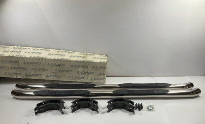 Lund 22672179 Stainless Steel 3'' Round Nerf Bars For 2005-2018 Frontier King Cab