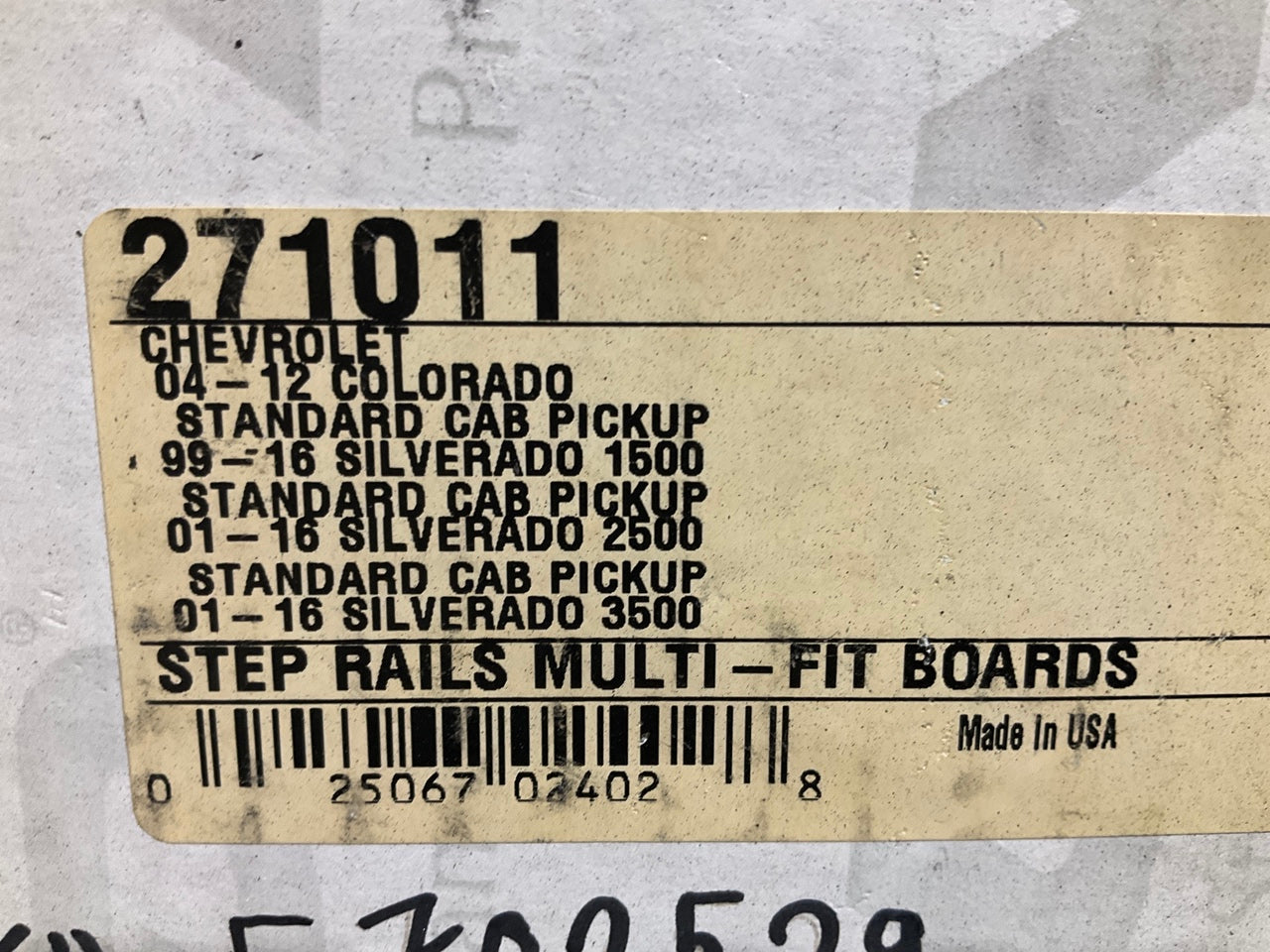 Lund 271011 Aluminum Extruded Step Nerf Bars 54'' - W/O Brackets OR Mount Kit
