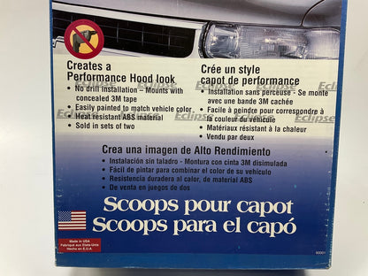 Lund 80002 Eclipse Medium Hood Scoops