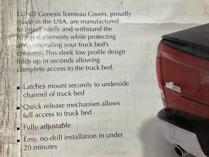 Lund 950172 Soft Tri-Fold Folding Truck Bed Tonneau Cover 2015-20 F-150 5'7'' Bed