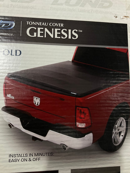 Lund 95072 Tri-Fold Tonneau Bed Cover - 2009-2014 Ford F-150 5'7'' (67'' Bed Size)