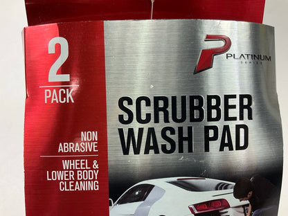 Machimpex MPX-182627 Microfiber Scrub Cleaning Cloth Towels 11''x12'',  2/pack