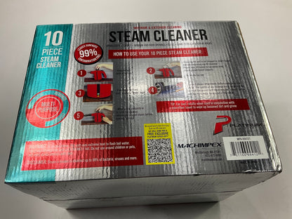 Machimpex MPX-994121 Interior & Exterior 10 Piece Steam Cleaner Cleaning Set