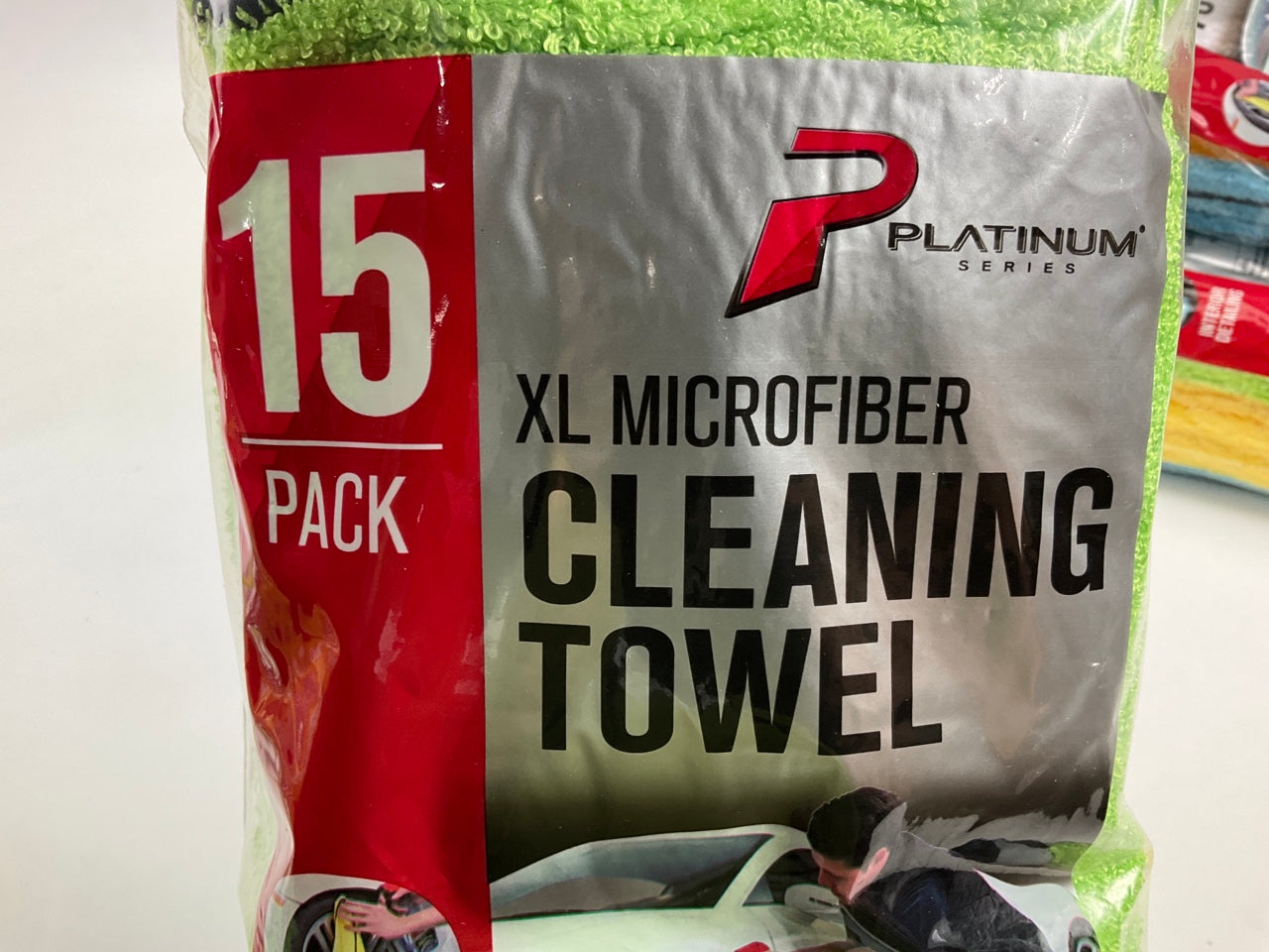 Machimpex R-226154 Platinum Ultra-Thick XL Microfiber Cleaning Towels, 75 Pack