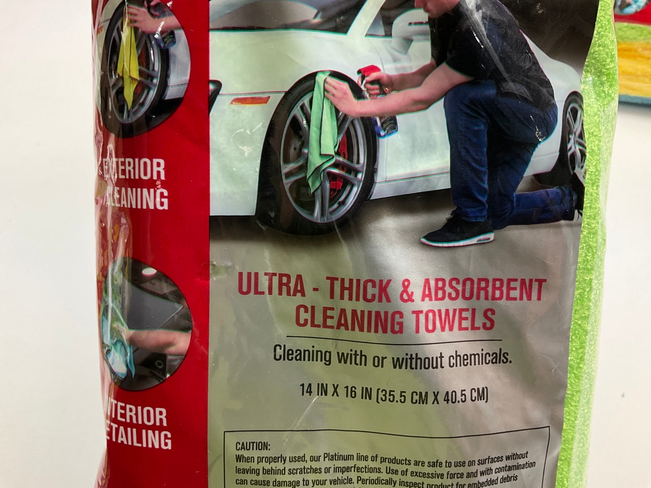 Machimpex R-226154 Platinum Ultra-Thick XL Microfiber Cleaning Towels, 75 Pack