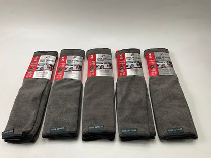 Machimpex R492221 Quick Pro Detailer Towels 10/pk, 15'' X 23'', Durable & Washable