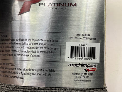 Machimpex R492221 Quick Pro Detailer Towels 10/pk, 15'' X 23'', Durable & Washable