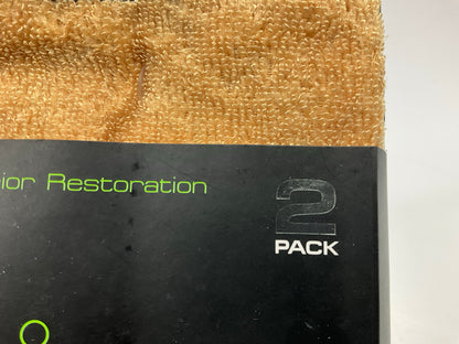 (10) Machimpex R209720 14''x14'' Pro Microfiber Leather Interior Care Towels