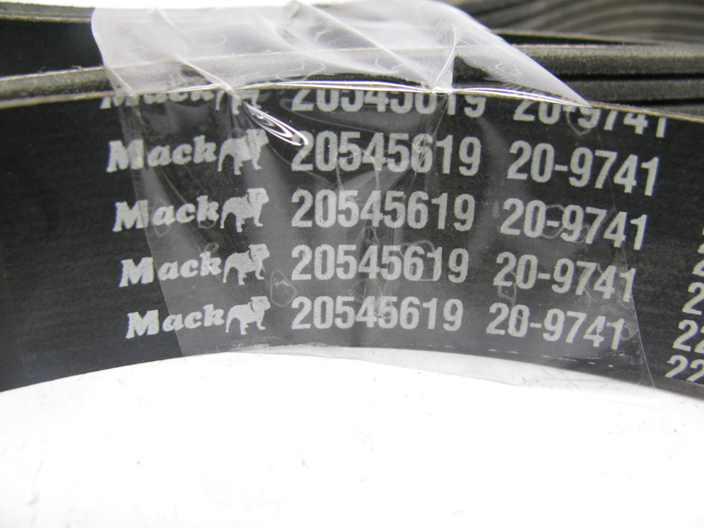 NEW - OEM Mack 20545619 Serpentine Belt -  1.087'' X 63.606'' - 8 Ribs