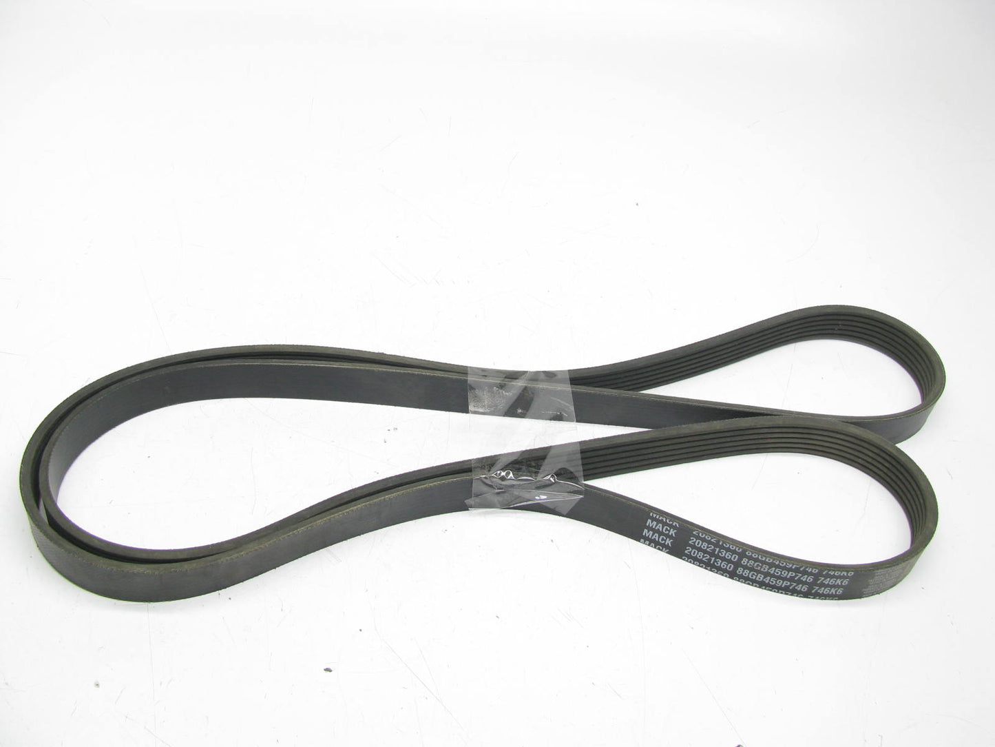 NEW - OEM Mack 20821360 Serpentine Belt - 0.84'' X 75.375'' - 6 Ribs