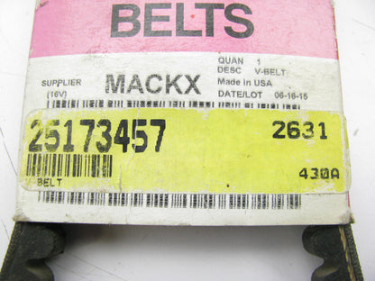 NEW - OEM Mack 25173457 Accessory Drive Belt - 0.53'' X 41.875'' - 36 Degree