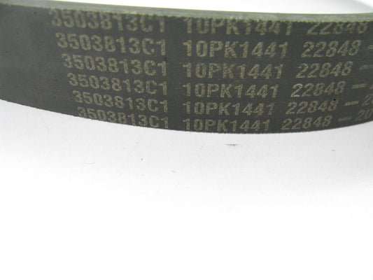 GENUINE OEM Mack 3503813C1 Serpentine Belt - 1.367'' X 57.553'' - 10 Ribs
