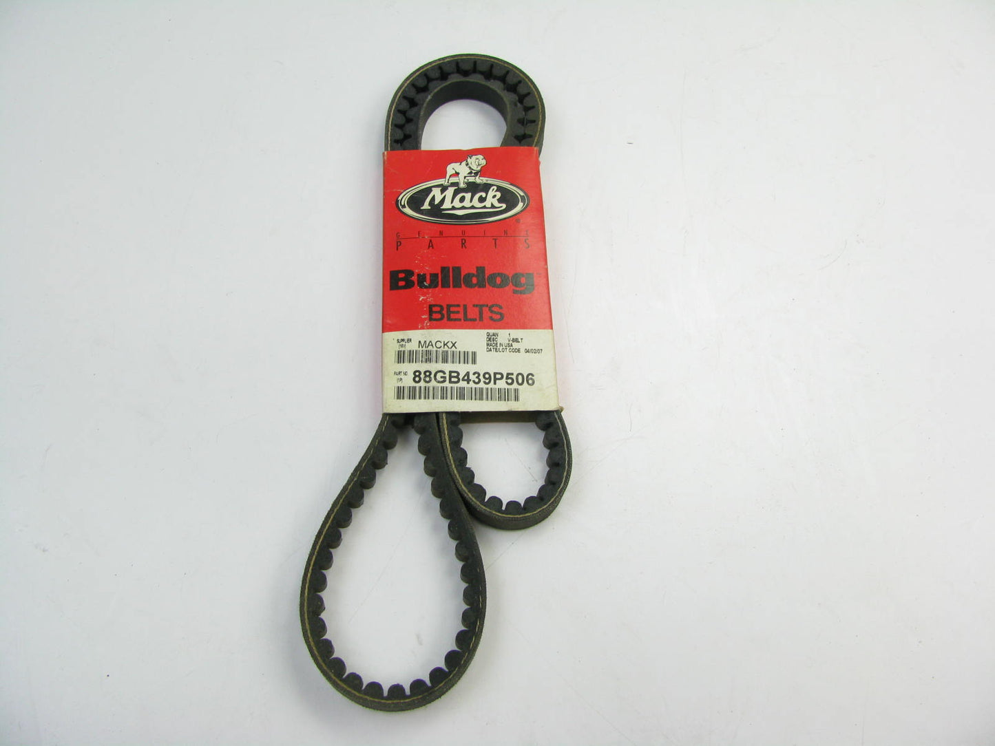 Mack 88GB439P506 Accessory Drive Belt - 0.53'' X 50.50'' - 36 Degree