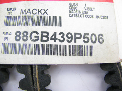 Mack 88GB439P506 Accessory Drive Belt - 0.53'' X 50.50'' - 36 Degree