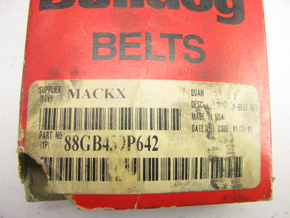 Mack OEM 88GB439P642 Accessory Drive Belt - 0.51'' X 64.38''