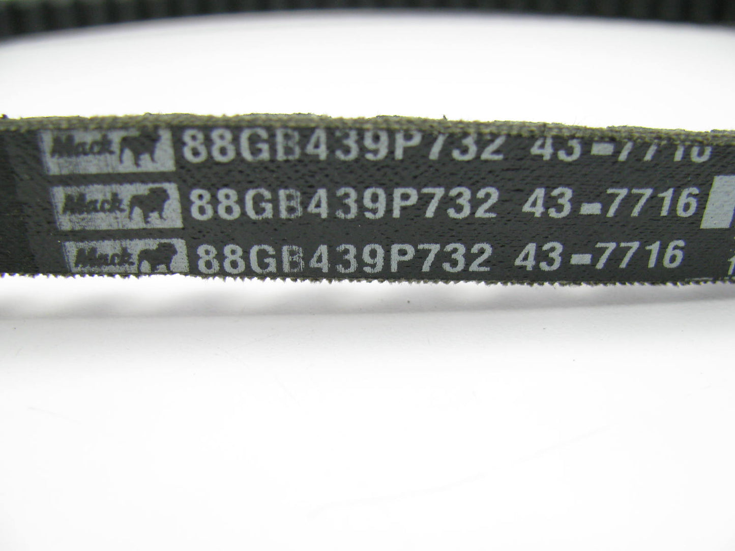 NEW - OEM Mack 88GB439P732 Accessory Drive Belt - 0.50'' X 72.875'' - 36 Degree