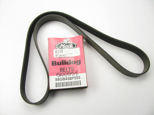 NEW - OEM Mack 88GB458P555 Serpentine Belt -  1.367'' X 56.022'' - 10 Ribs