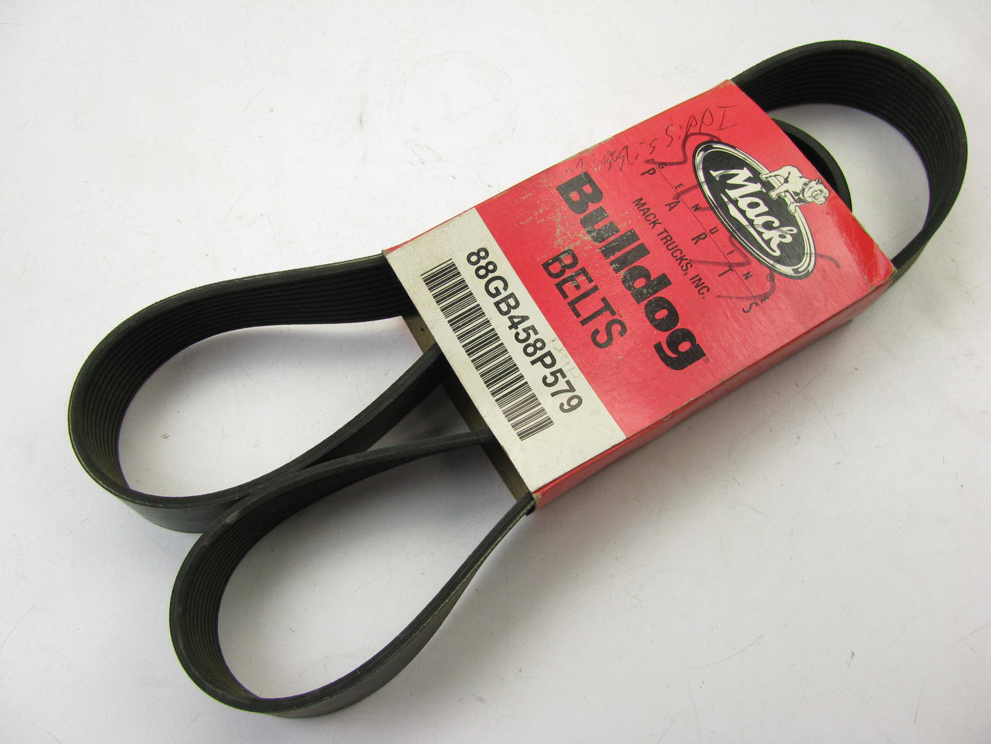 NEW - OEM Mack 88GB458P579 Serpentine Belt - 1.367'' X 58.527'' - 10 Ribs