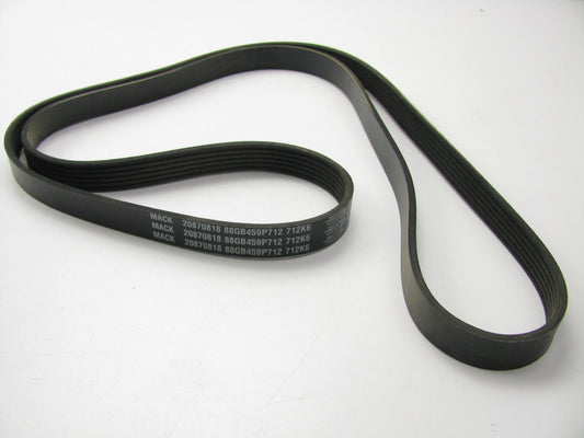 Mack OEM 88GB459P712 Serpentine Belt - 0.807'' X 72.03'' - 6 Ribs 20870818