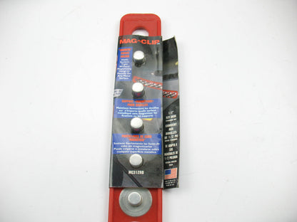 Mag-Clip MC312RD 1/2'' Drive RED Magnetic 10 Socket Holder Strip