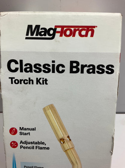 Mag-Torch MT200 Classic Brass Torch Kit With Adjustable Propane Pencil Flame
