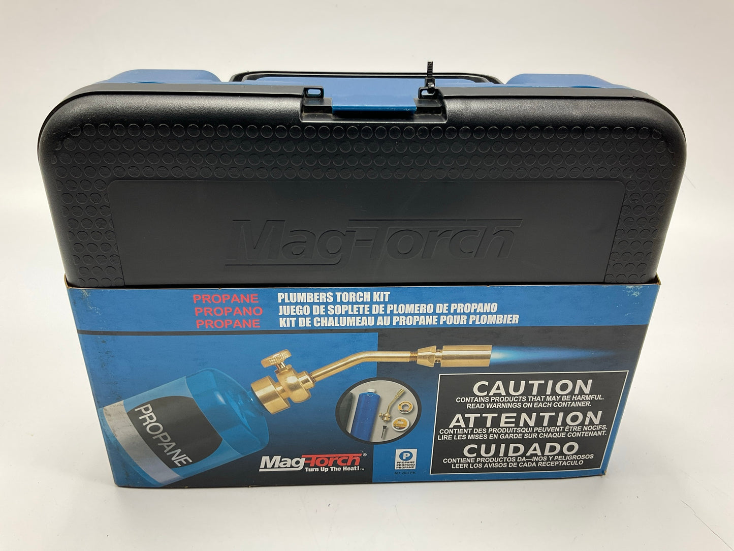 Mag-torch MT200PK Plumber's Kit: MT200, Solder, Flux, 14 Oz Propane Torch Kit