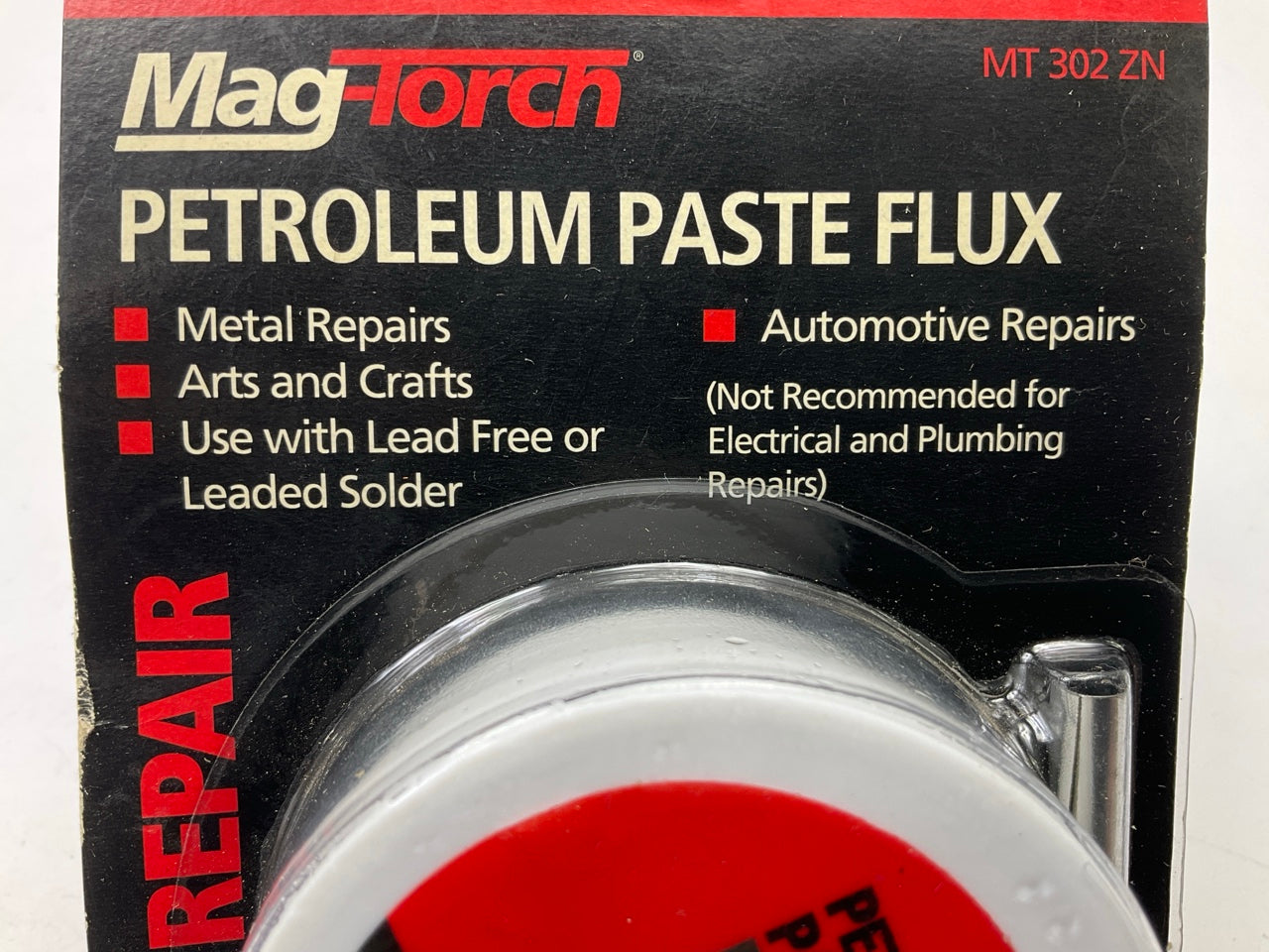 4 PACK - Mag-torch MT302ZN 2 Oz Petroleum Paste Soldering Flux