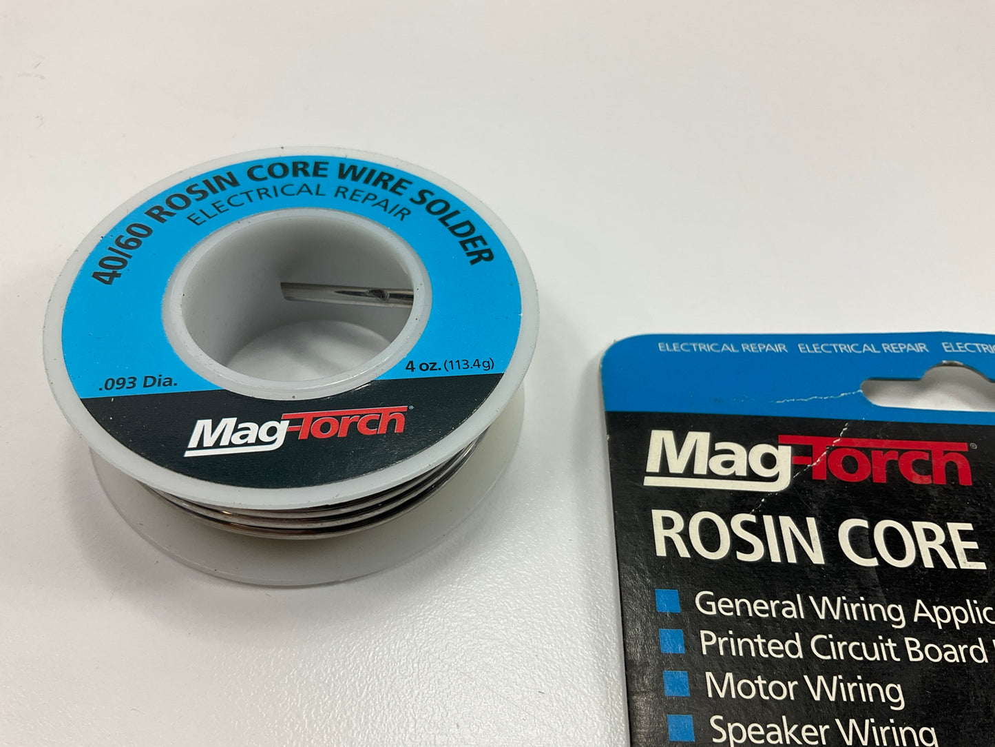 Mag Torch MT304RC40 Rosin Core 40/60 Rosin Flux Wire Core Solder, 4 Oz
