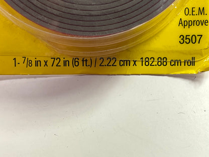 Magic Mounts 3507 Molding Moulding Adhesive Tape -7/8'' X 60'' For Emblems & Trim