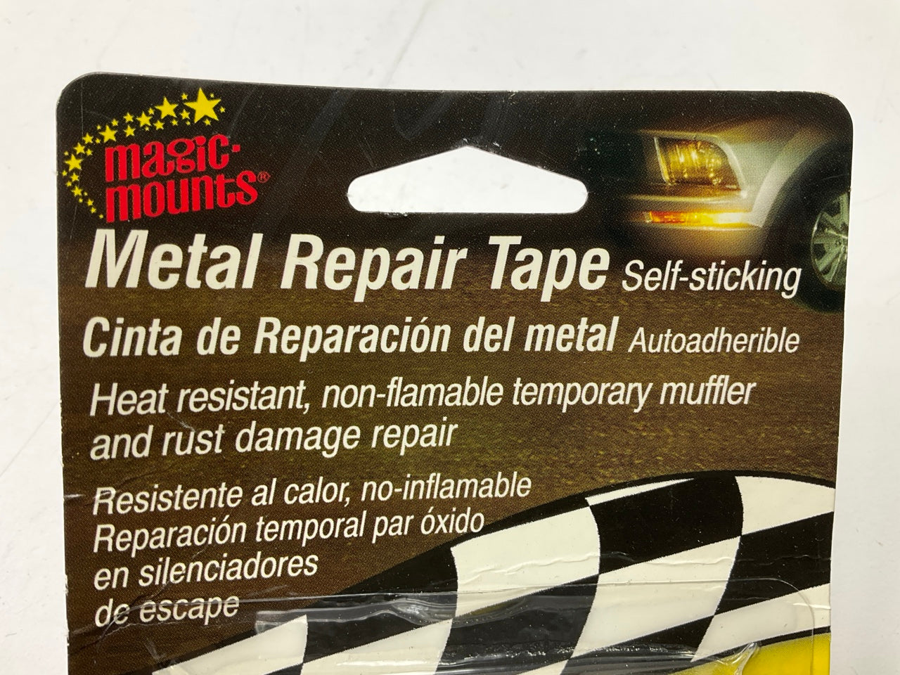 (2) Magic Mounts 3517 Universal Heat Resistant Metal Repair Tape, 2'' X 10' Long