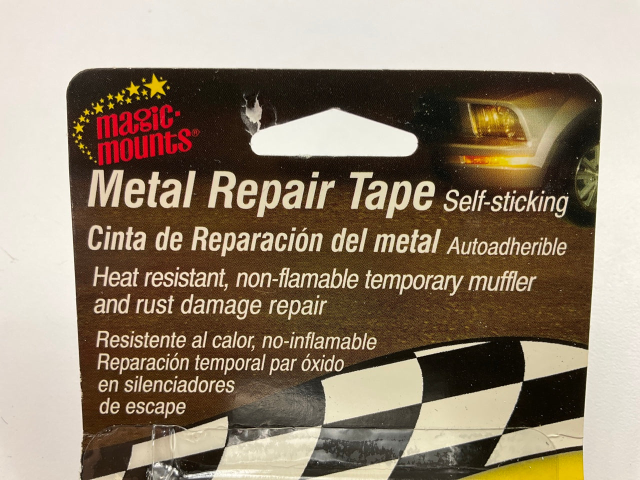 (5) Magic Mounts 3517 Universal Heat Resistant Metal Repair Tape, 2'' X 10' Long