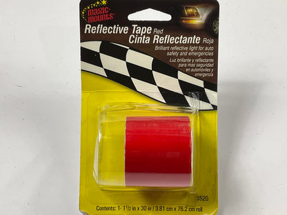 Magic Mounts 3520 Red Reflective Lens Repair Tape - 1-1/2'' X 30''