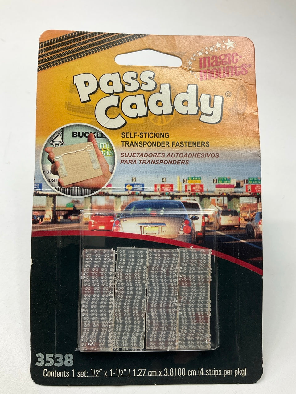 Magic Mount 3538 Pass Caddy Self-Sticking Transponder Fastener Kit